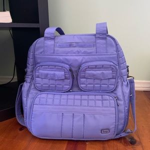 Lug Bag - purple